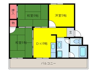 レデント和泉の物件間取画像